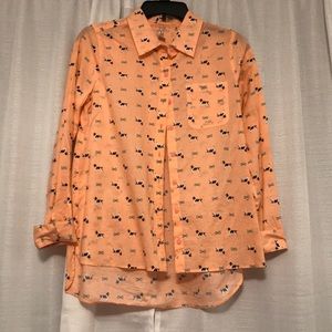 Women’s button down blouse